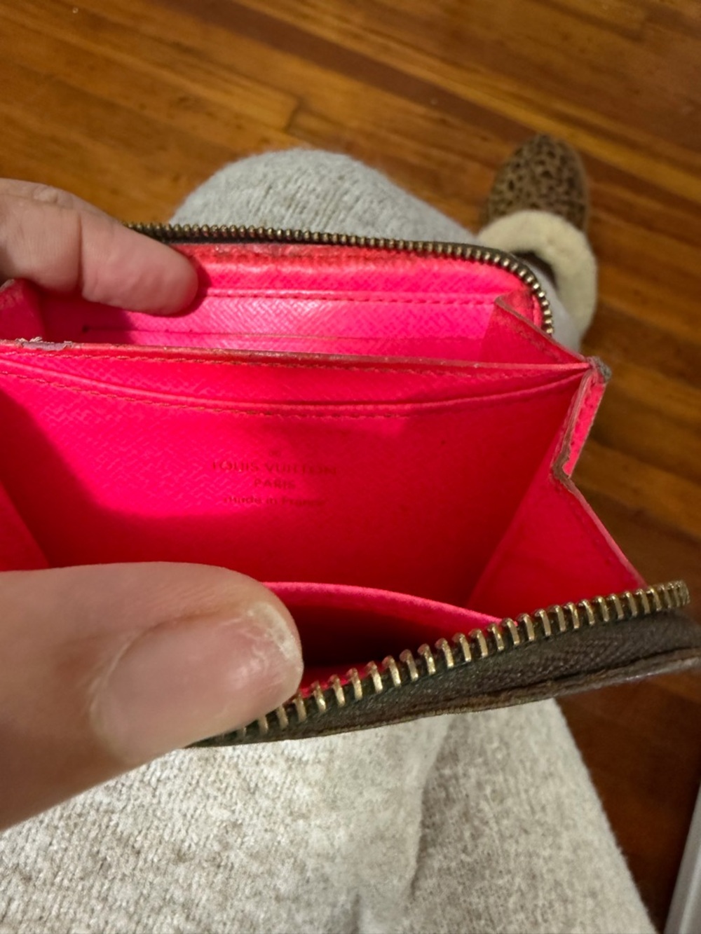 Louis Vuitton Stephen Sprouse Pink Graffiti Zippy Coin Purse Monogram Wallet - Picture 4 of 7